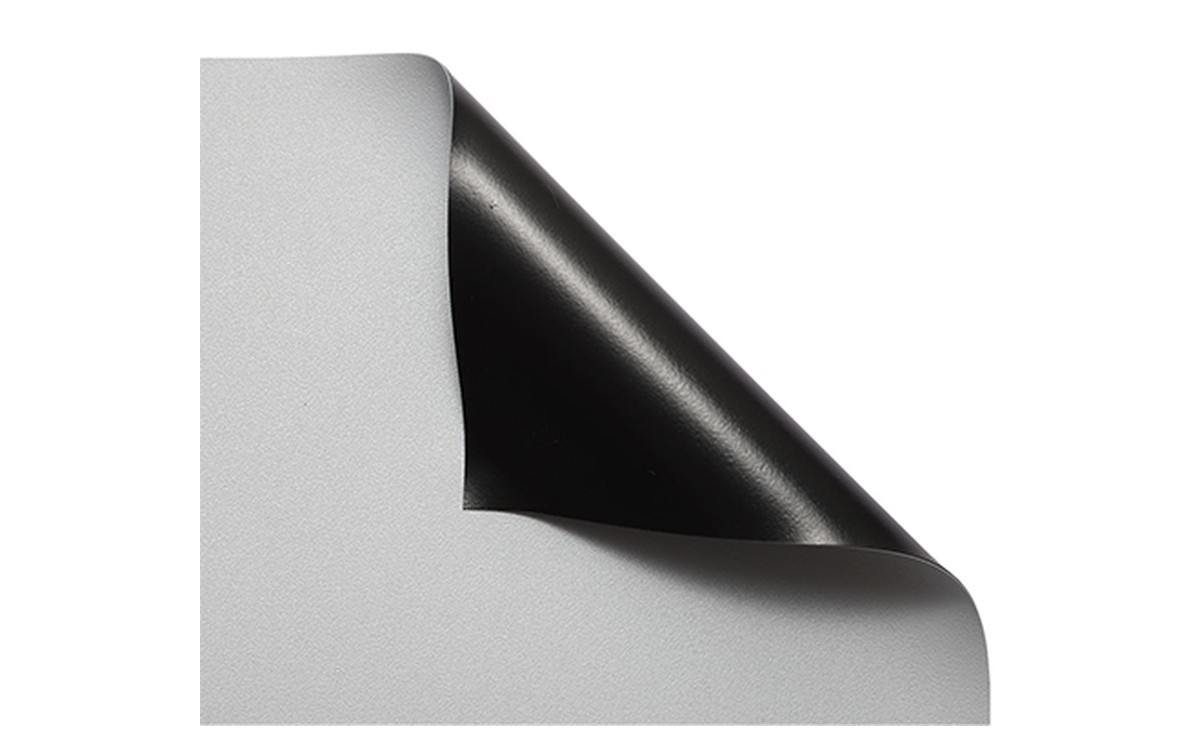 PVC Grey projection screen material sample