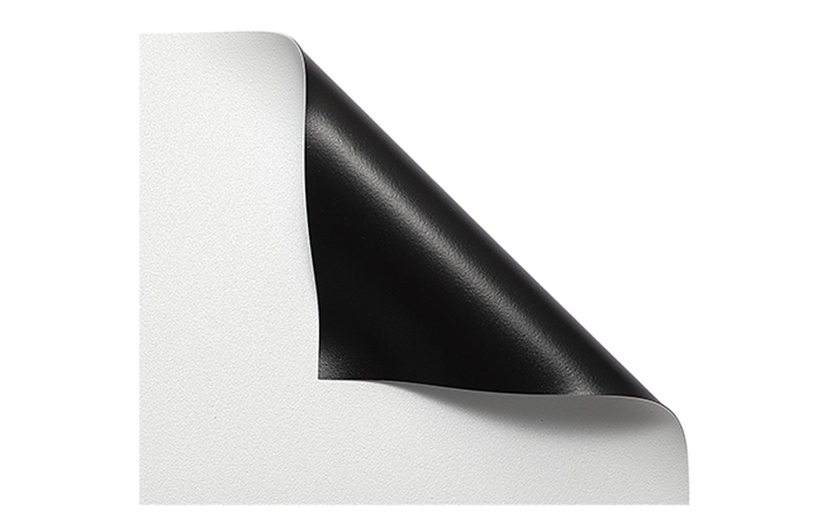 PVC Soft White projection screen material sample