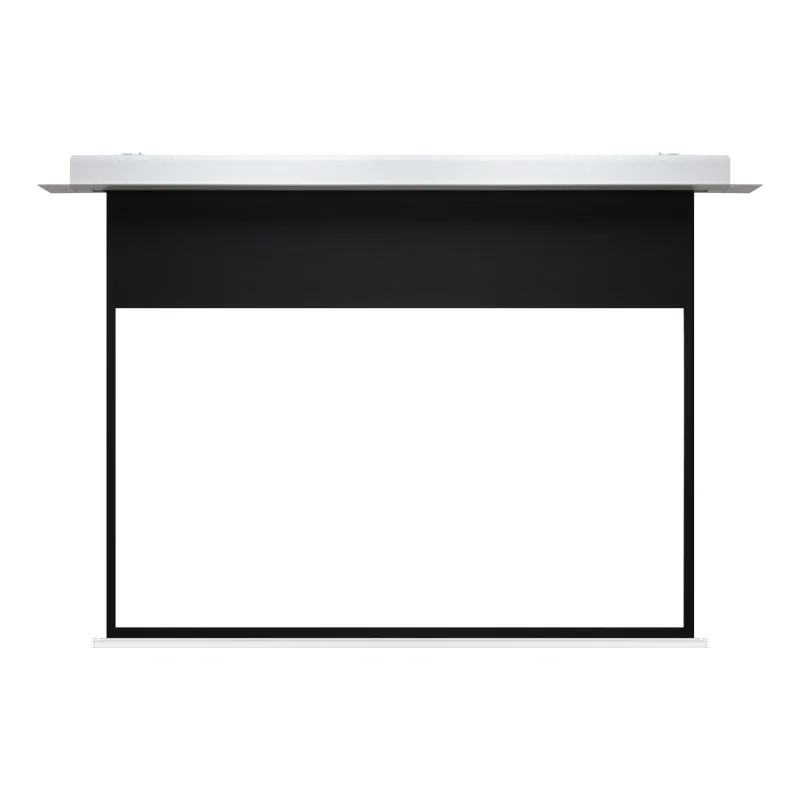 In-Ceiling Electric Screen product view on a white background
