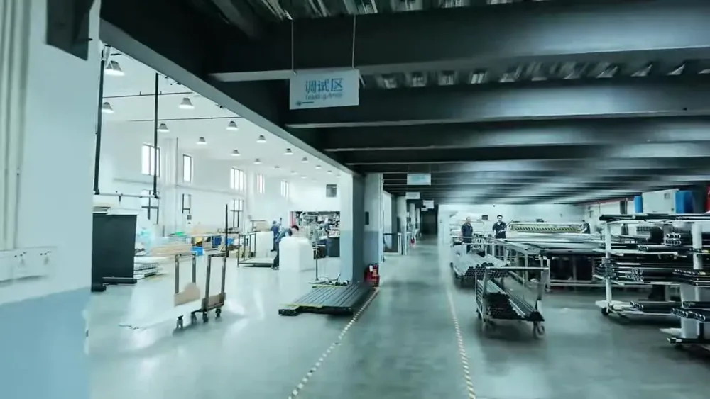 MGF workshop and assembly workstations