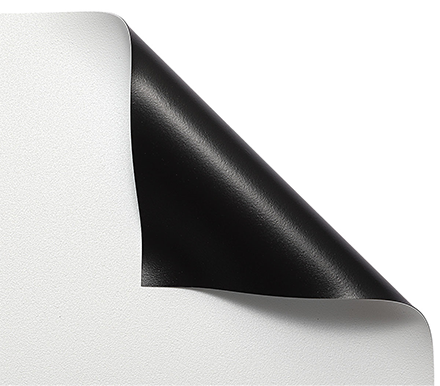 PVC front projection matte white material