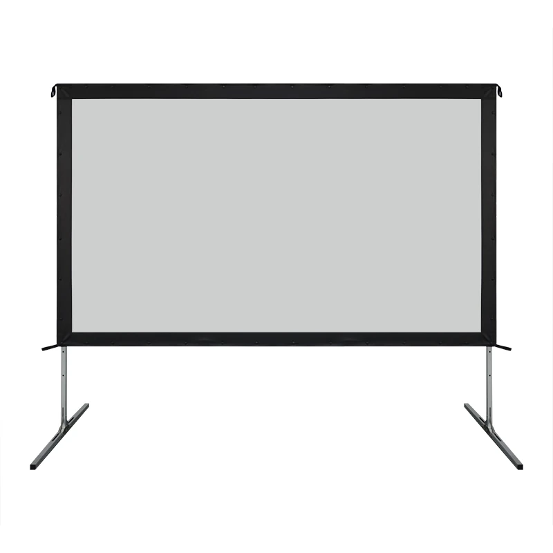 Portable Folding Projection Screen — Alternative Front Product View