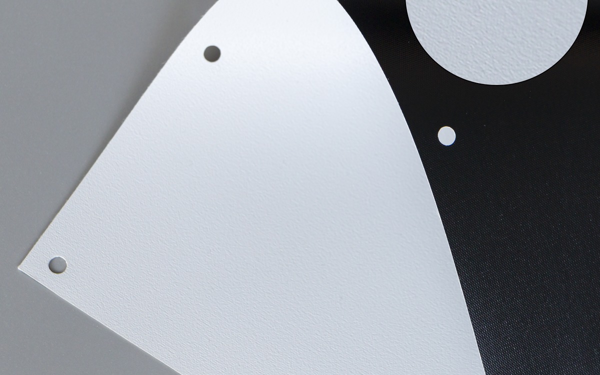 GRY Grey Coated projection screen material sample