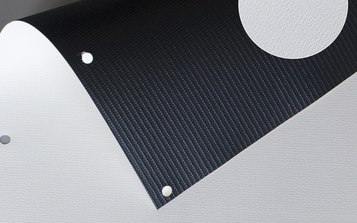 MWK White Warp-Knitted projection screen material sample