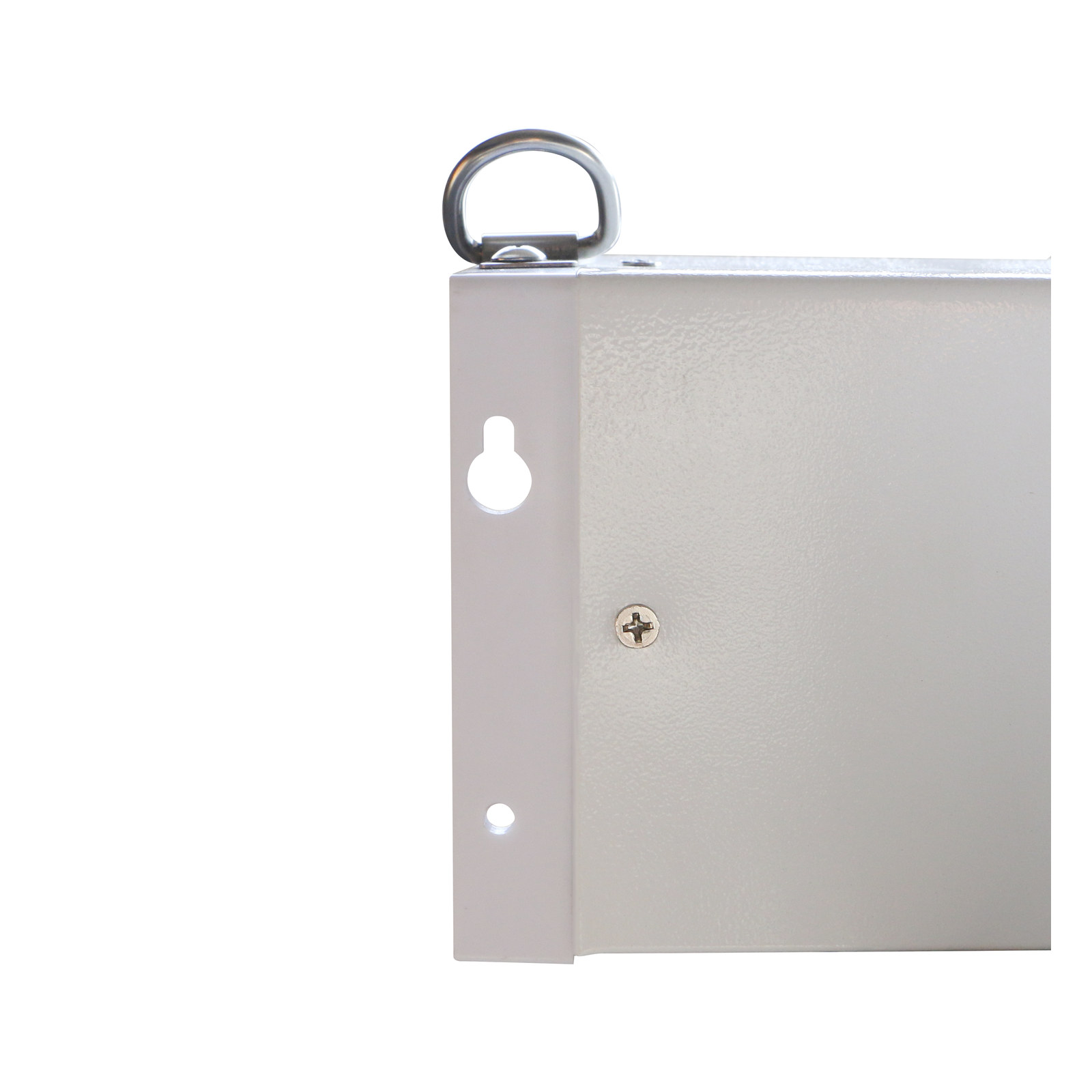 Mounting Hole Detail of Square Low-Voltage Tab-tension Electric Projection Screen