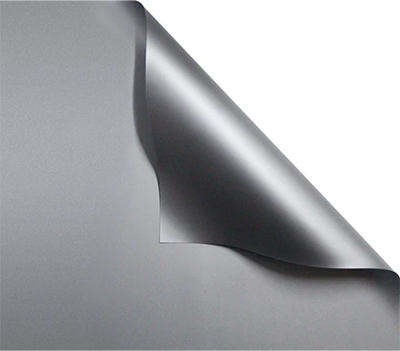 Grey 3D Metallic Fabric (3D Metallic) projection screen material sample