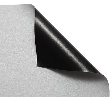 PVC Grey Fabric (PVC Grey) projection screen material sample