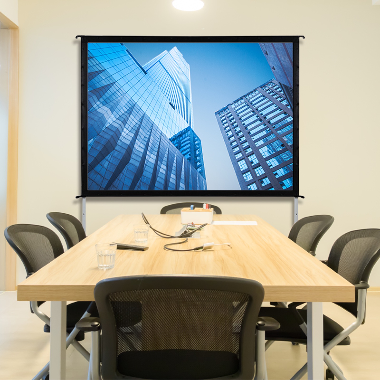 Event projection screen