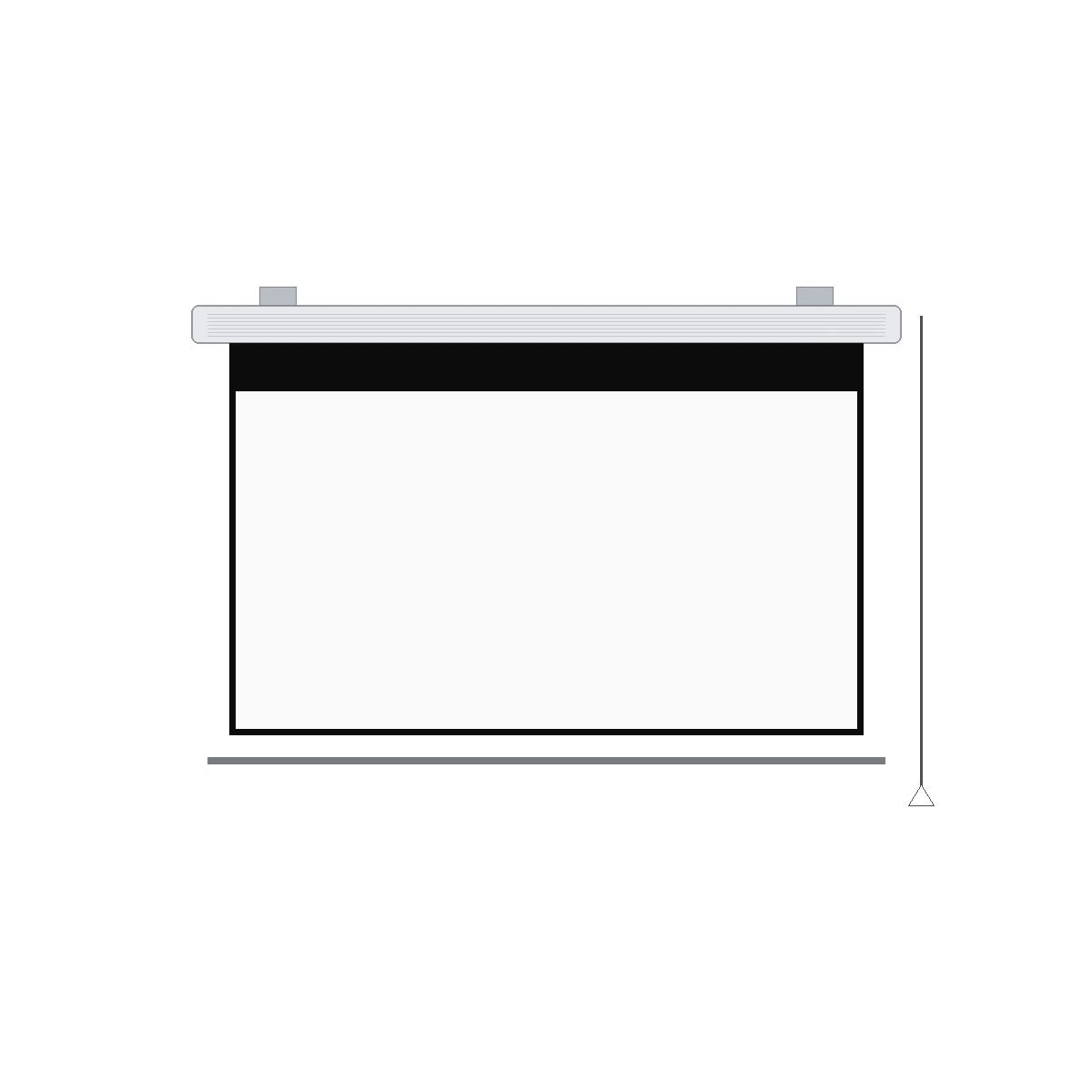 Hexagonal Manual Self-lock Projection Screen