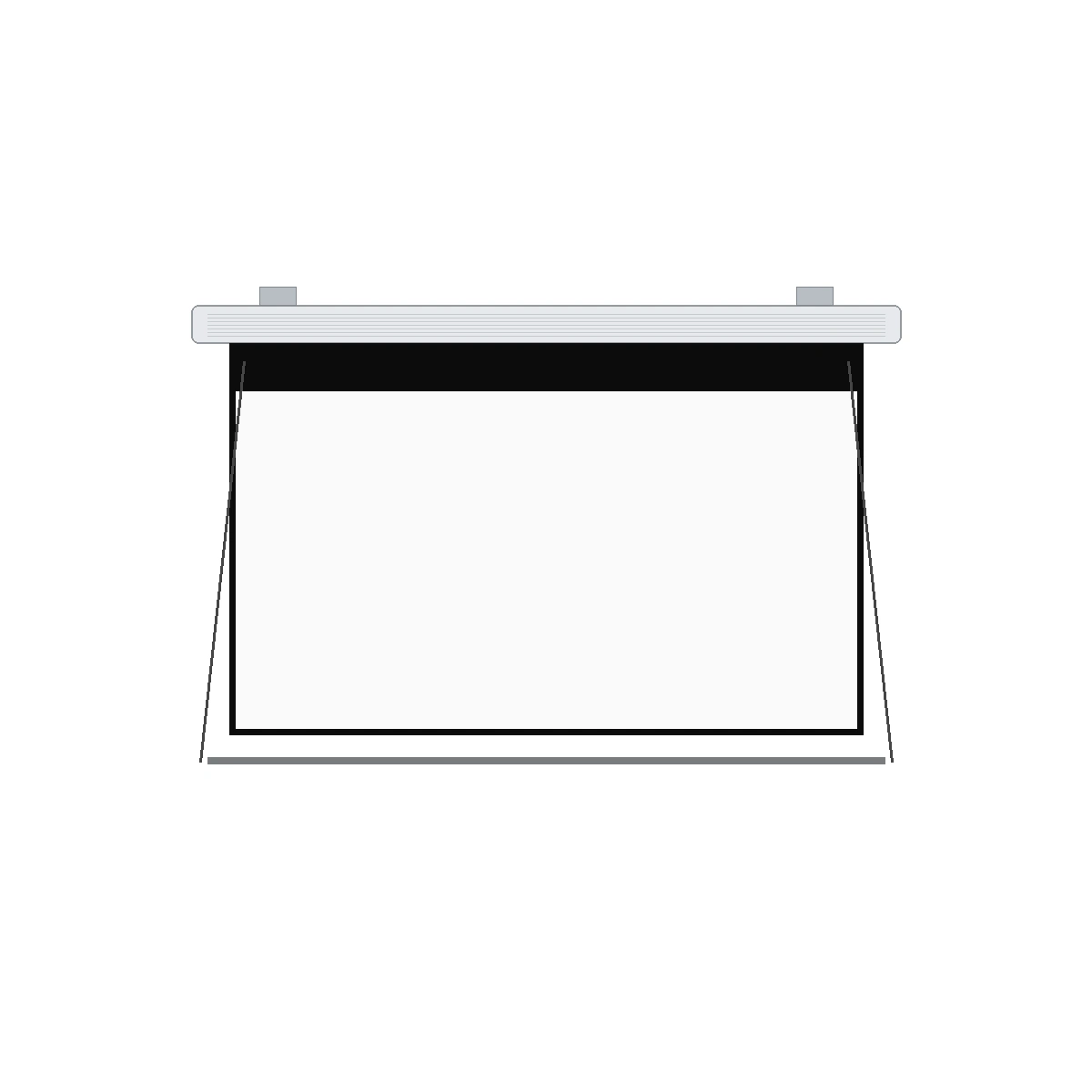 Hexagonal Tab-tension Electric Projection Screen