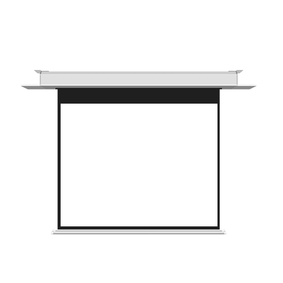 In-ceiling electric screen