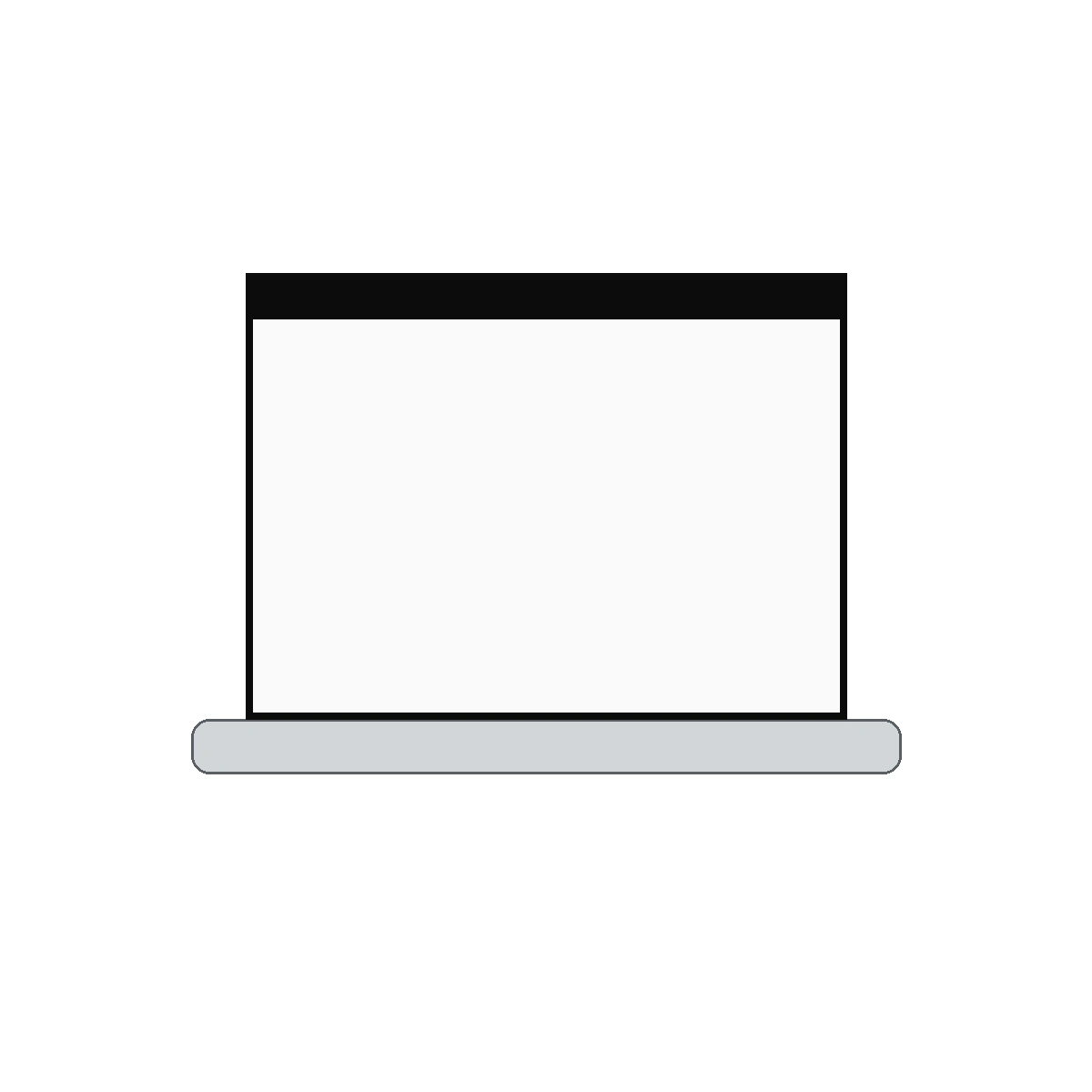 Manual floor pull-up screen