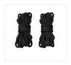 Portable outdoor projection screen accessory wind ropes
