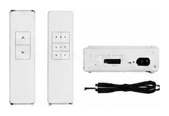 Square housing electric projection screen control system accessories