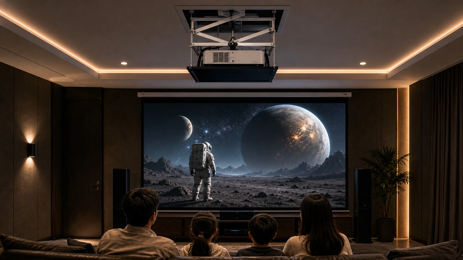 SX Series Projector Lift application scene