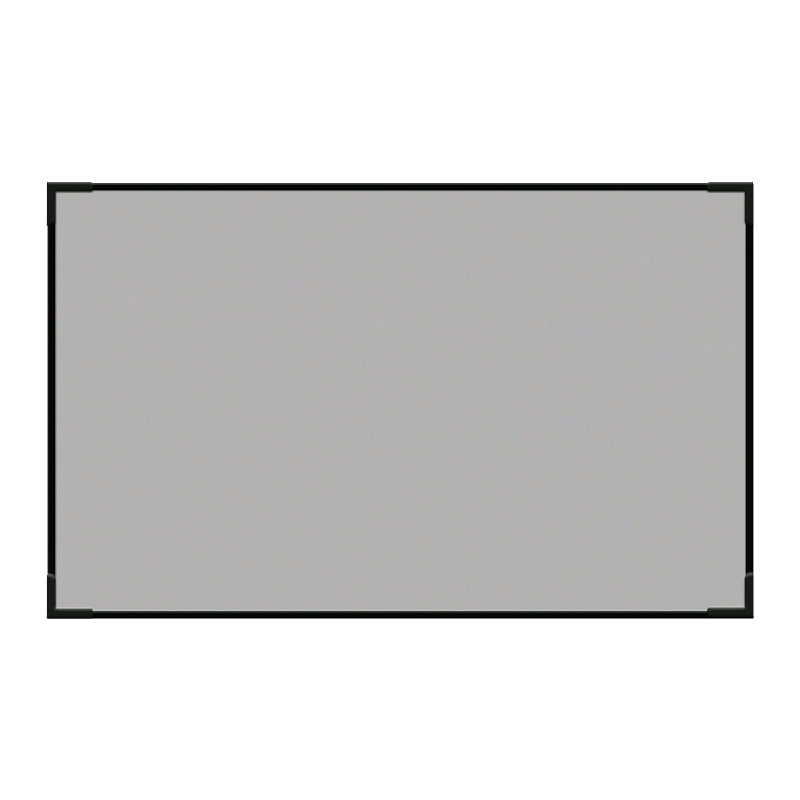Ultra narrow bezel fixed frame projection screen for modern AV spaces white background product image