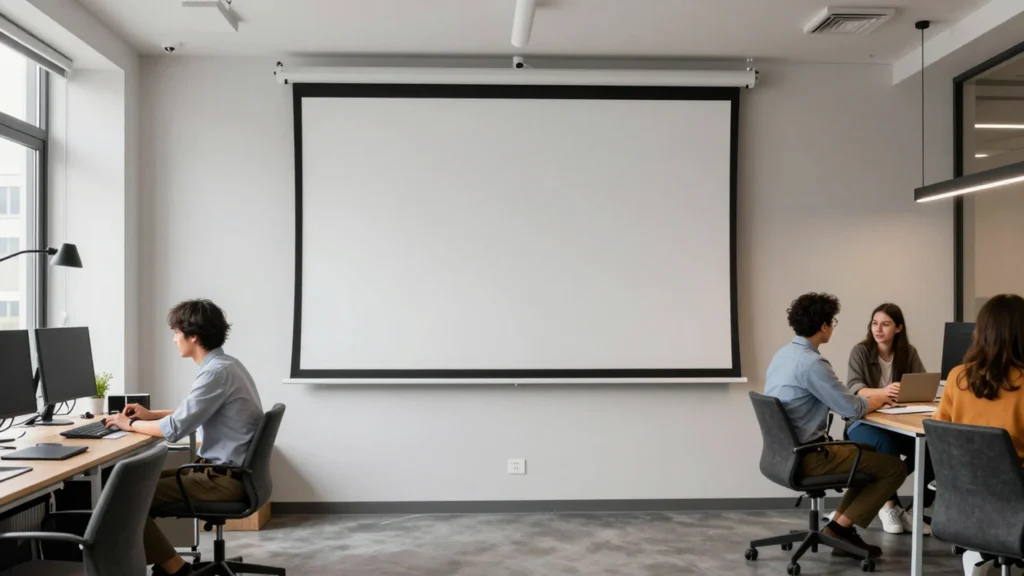economic-fixed-frame-projection-screen-small-business-startup-office-scene-1920x1080