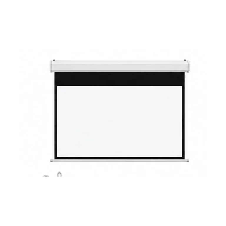 Hexagonal Electric Screen on white background