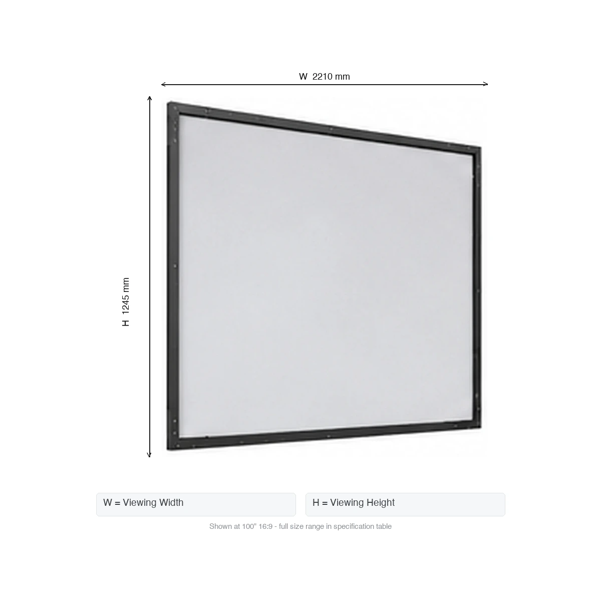 ultra-narrow-bezel-fixed-frame-projection-screen-dimensions-visual-1200x1200