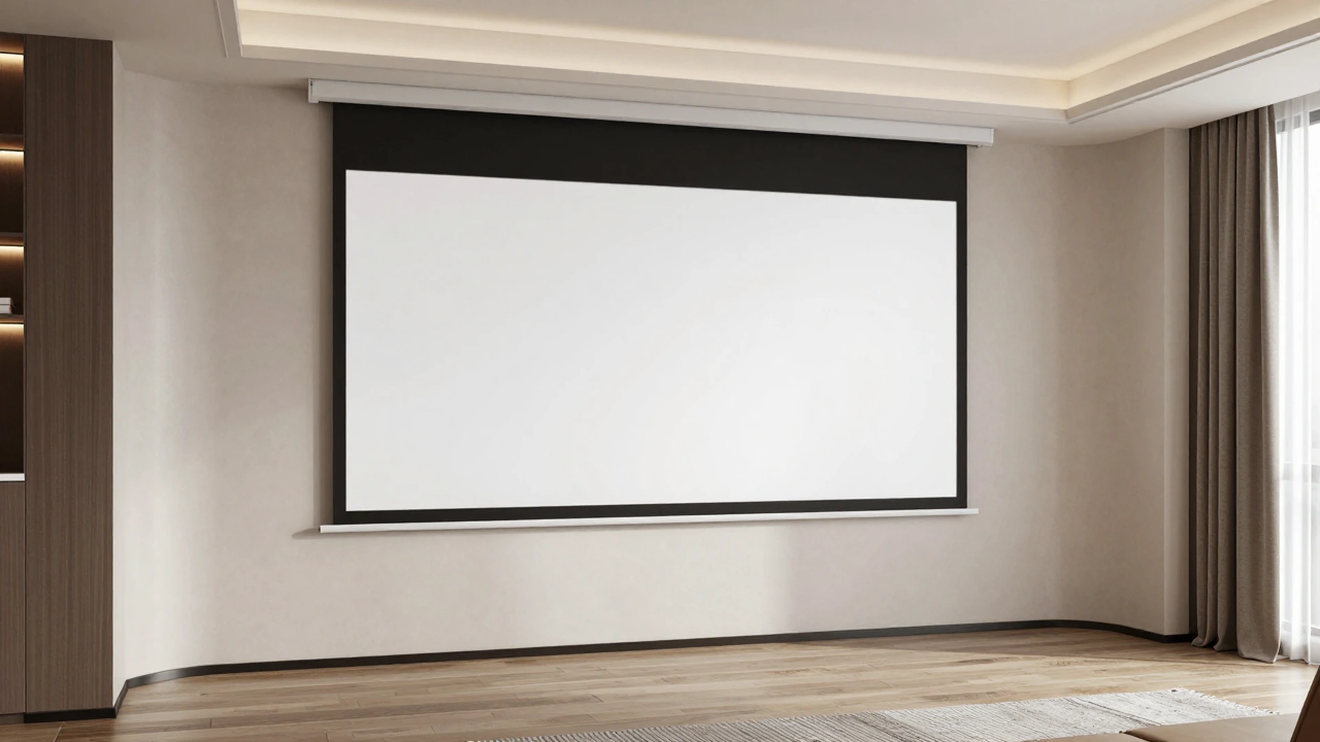 ultra-narrow-bezel-fixed-frame-projection-screen-high-end-condo-theater-corner-scene-1920x1080