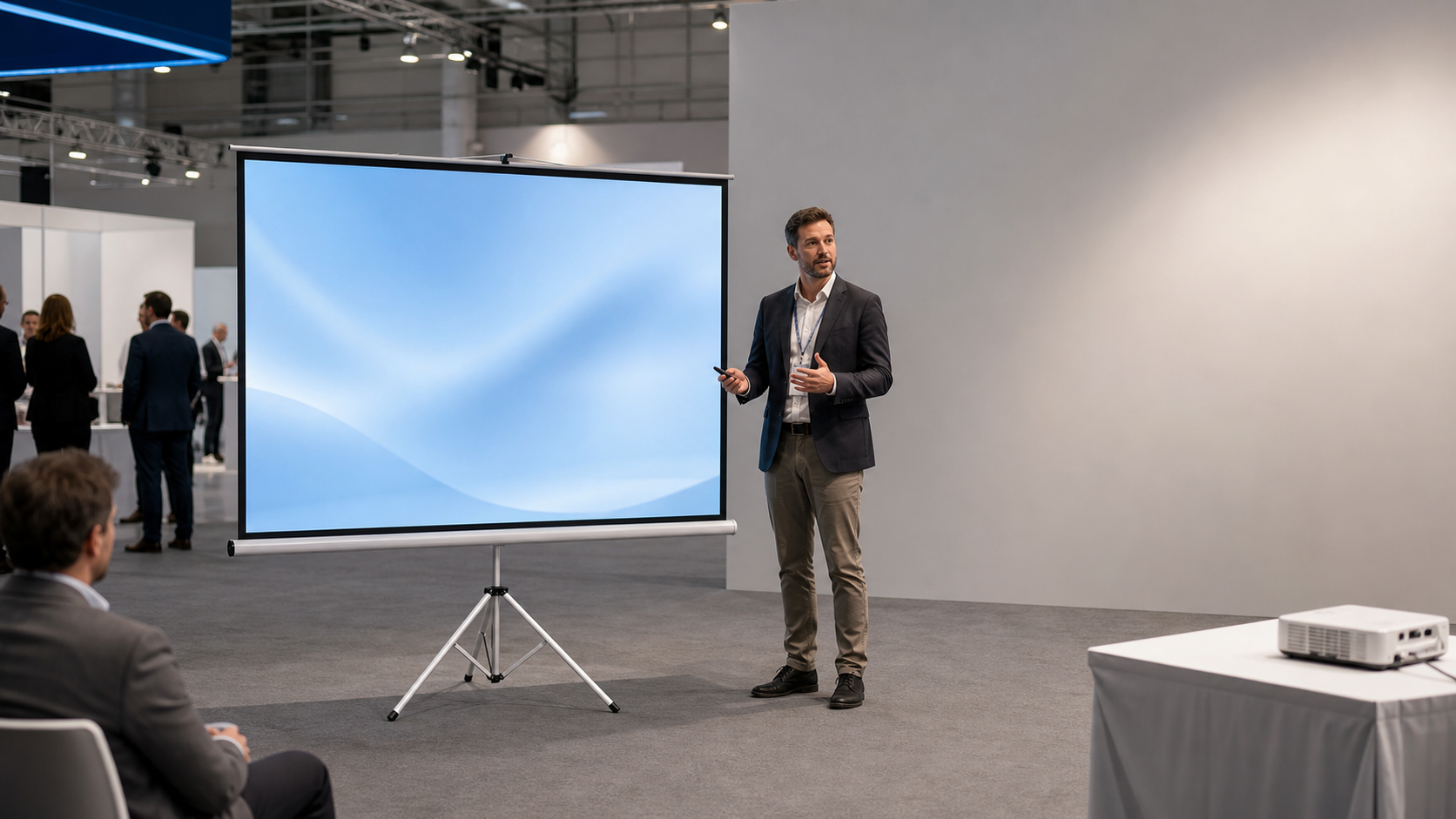 Exhibition / Event projection screen application