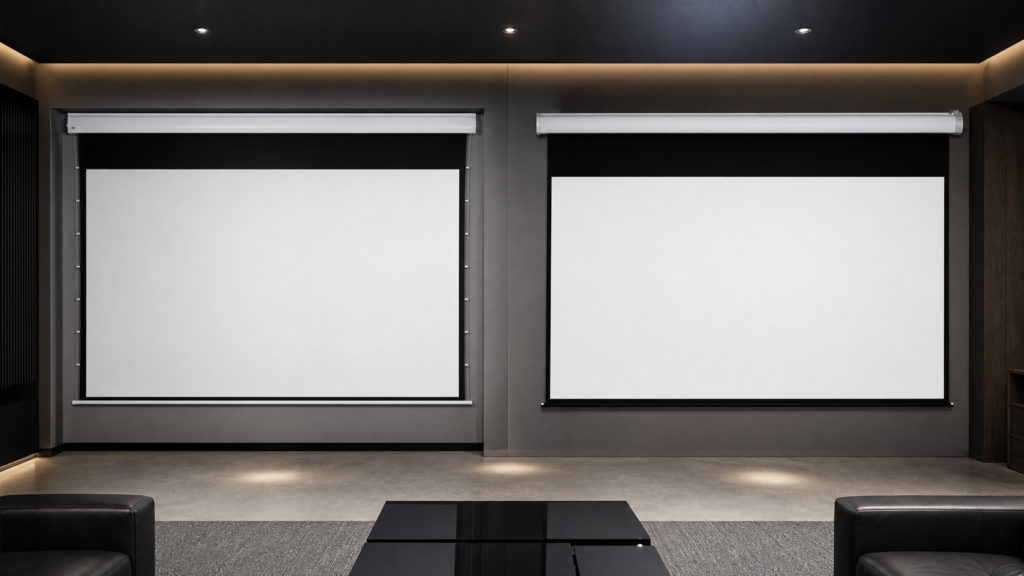Tab-Tensioned vs Non-Tensioned Motorized Screens: Which Should You Choose?