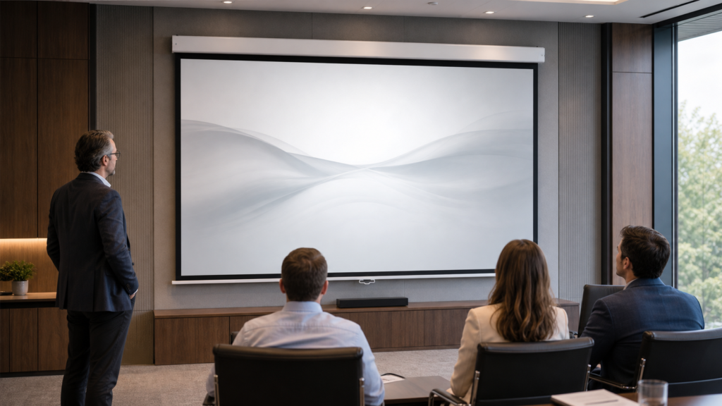 Projection Screen Gain and Viewing Angle Explained
